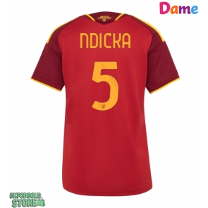 AS Roma Evan Ndicka #5 Replika Hjemmebanetrøje Dame 2026-27 Kortærmet